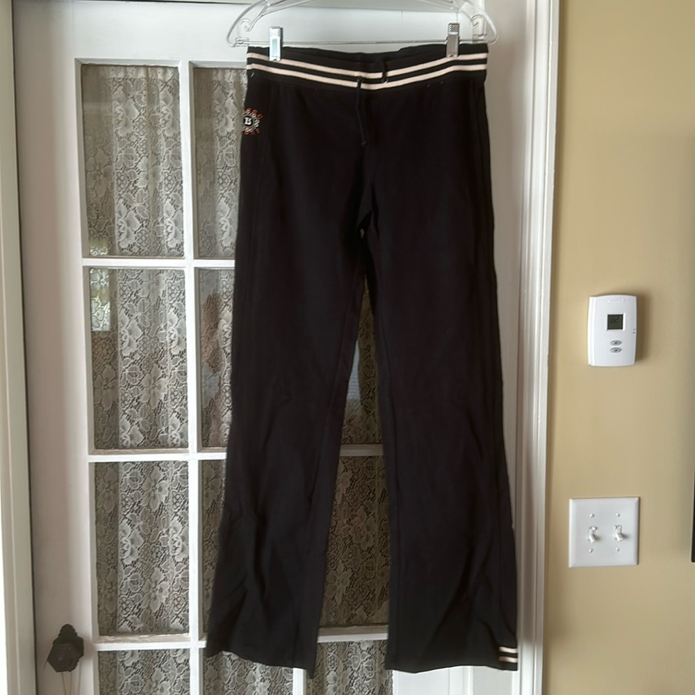 BCBG black sweat pants. Size medium